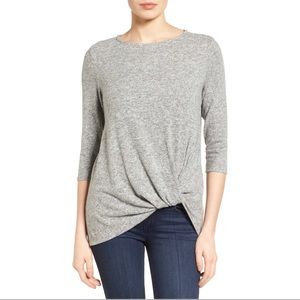 Gibsonlook Gibson cozy twist front pullover